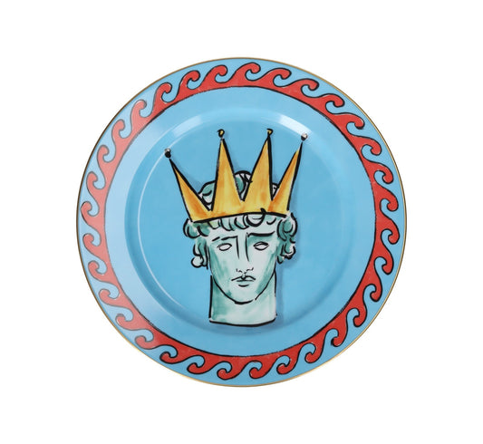 GINORI 1735 Viaggio Di Nettuno 28Cm Dinner Plate - Set Of 2 OS RRP 626.2