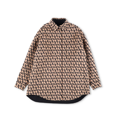 VALENTINO Women Giacca Camicia Double Reversibile Jacket Bomber Multi 38 RRP3800 — View 4