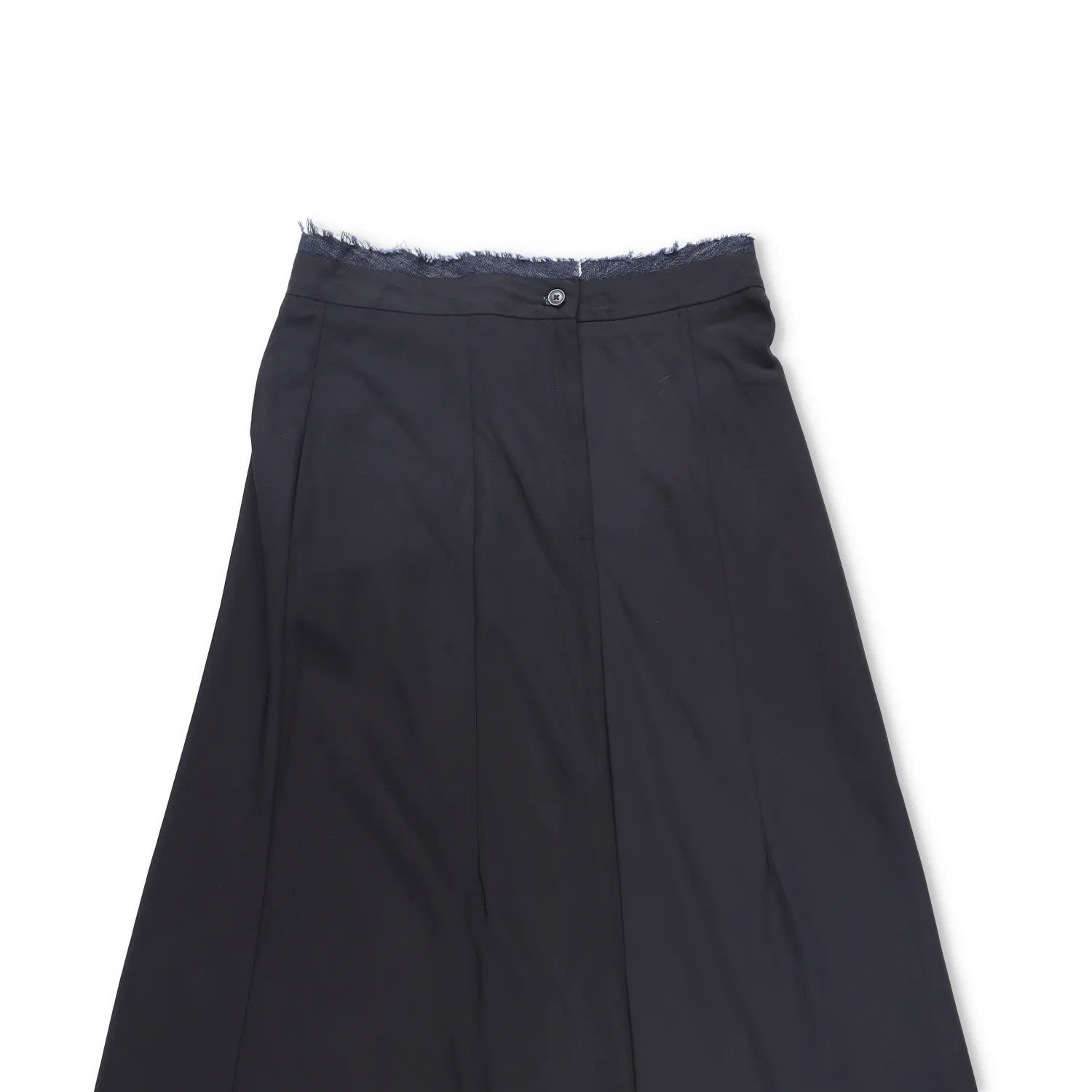 OUR LEGACY Womens A Line Skirt Black Cotton Blend Lightweight Casual RRP 325 — View 2