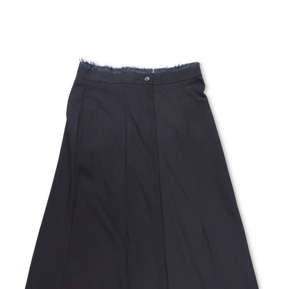 OUR LEGACY Womens A Line Skirt Black Cotton Blend Lightweight Casual RRP 325 — View 2