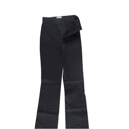 SAINT LAURENT Womens Jeans Straight Leg High Waist Denim Black 40 RRP 660 — View 8