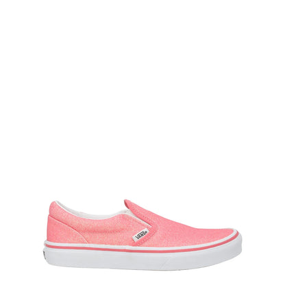 VANS Classic Kids Pink Slip On Sneakers Fabric Low Top EU 33 RRP 45