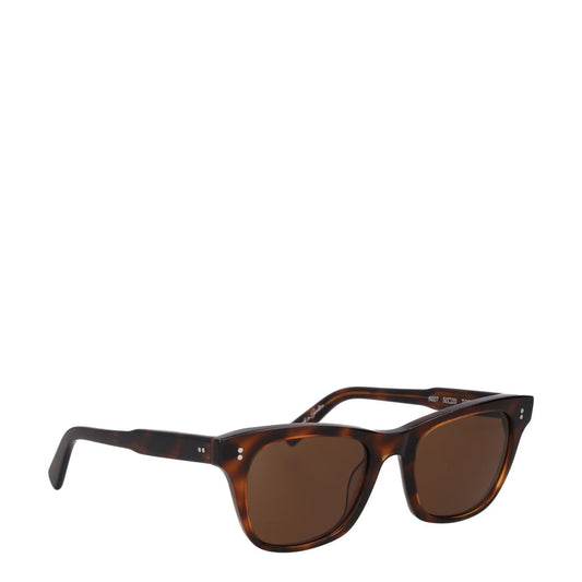 CHIMI Womens Square Sunglasses Brown Acrylic Frame and Lens One Size RRP 200