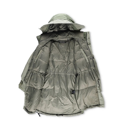 HOLDEN Mens Green Parka Coat Softshell Stand Up Collar Zip Closure M RRP 800 — View 7