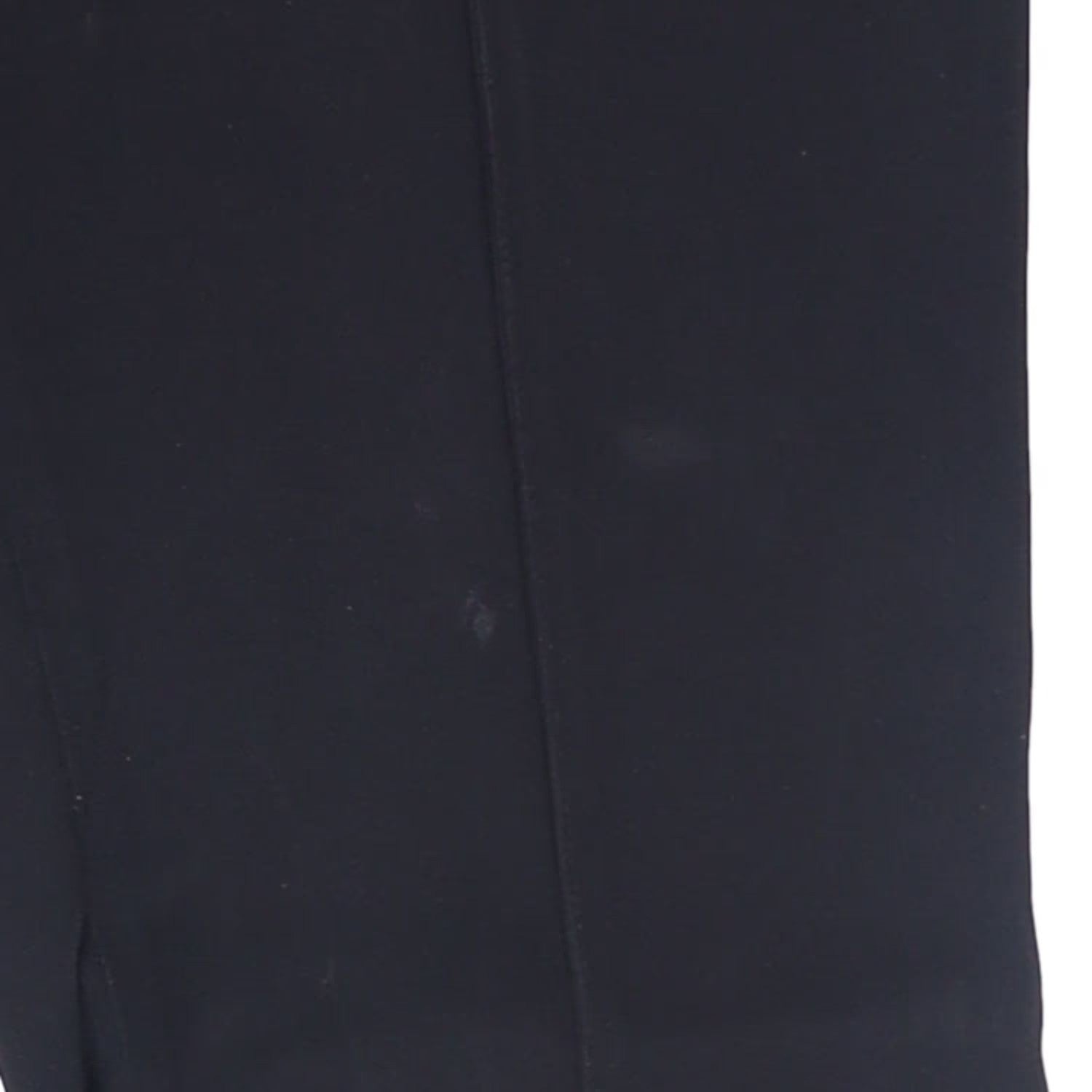 MUGLER Womens Trousers Flared Leg with Front Slits Black Size 36 RRP 770 — View 12