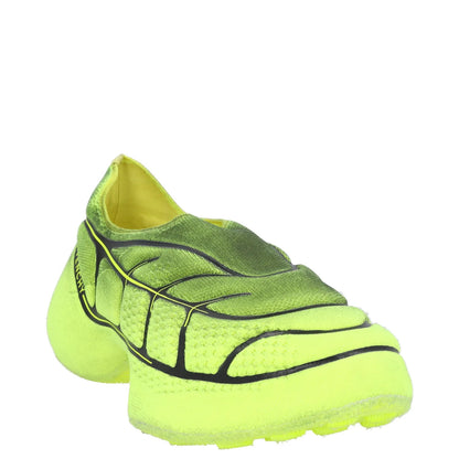 GIVENCHY Mens Trainer Yellow Synthetic Black Design Low Top UK 8 RRP 400 — View 2