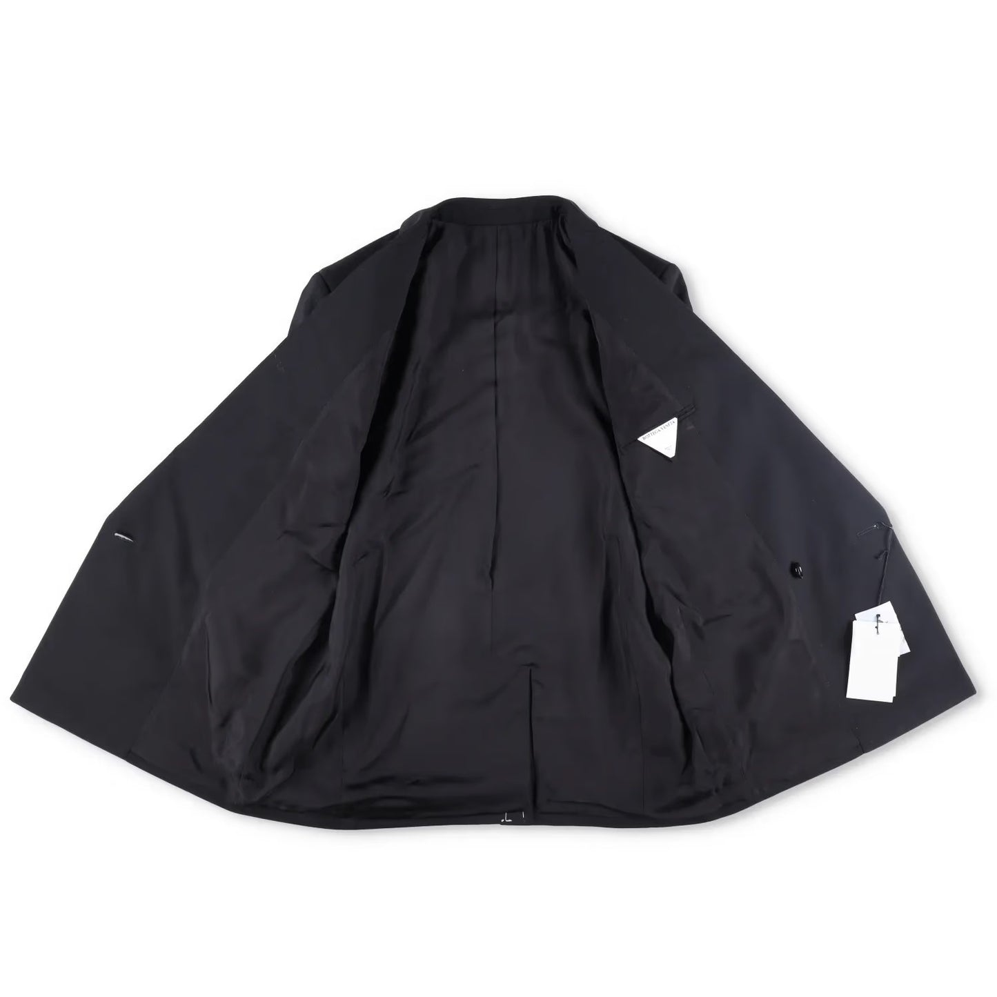 BOTTEGA VENETA Womens Blazer Jacket Long Sleeve Double Breasted Black 42 RRP2060 — View 6