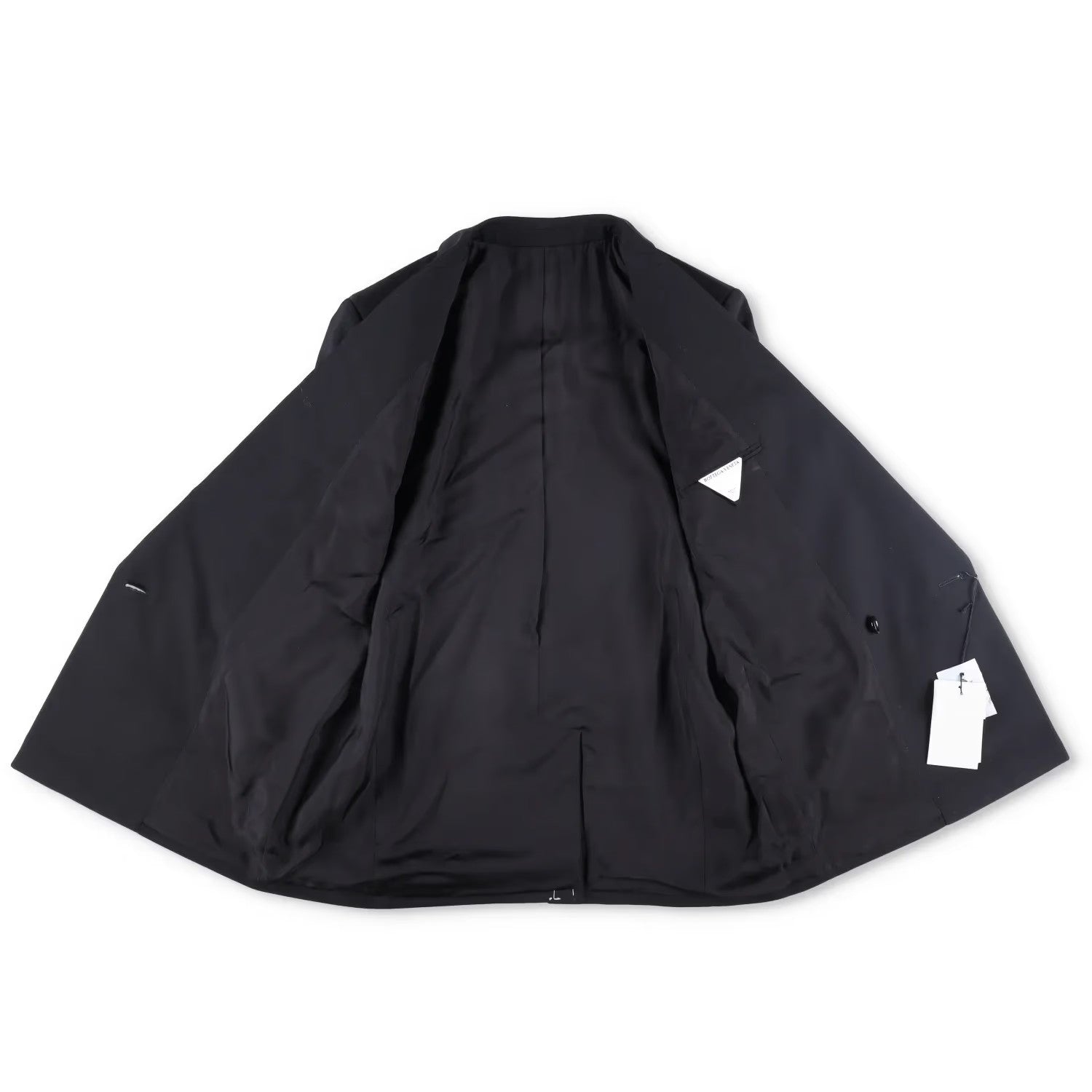 BOTTEGA VENETA Womens Blazer Jacket Long Sleeve Double Breasted Black 42 RRP2060 — View 6