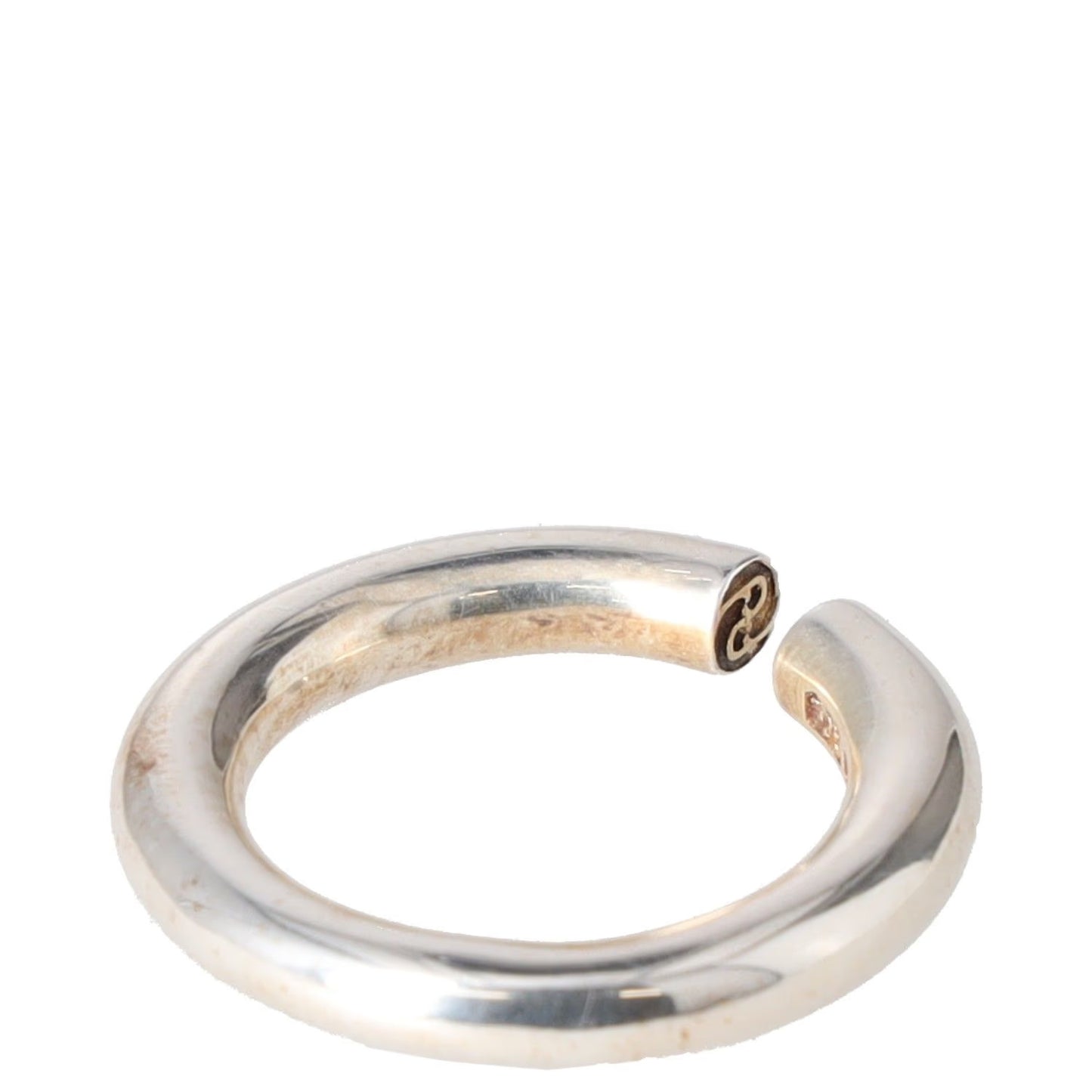 ALL BLUES Womens Ring Gold Sterling Silver Ring Gold Finish Size 58 RRP 150