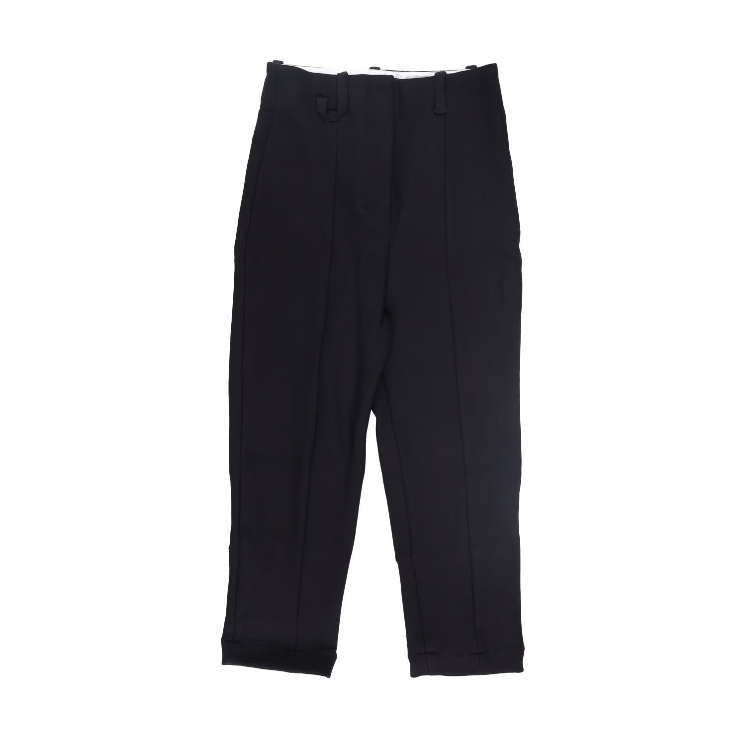 JACQUEMUS Womens Le Pantalon Capri Trousers Black Slim Fit Black 34 RRP 550