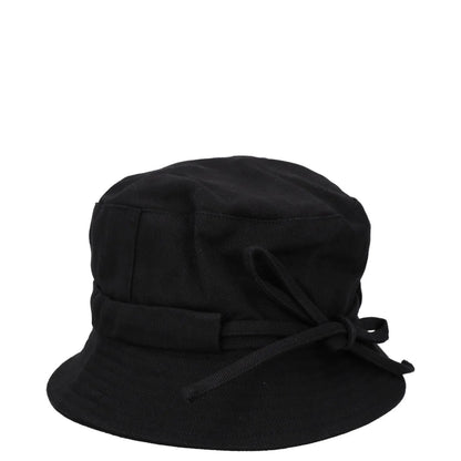 JACQUEMUS Womens Le Bob Gadjo Bucket Hat Black Cotton Logo Size 58 RRP 100 — View 4