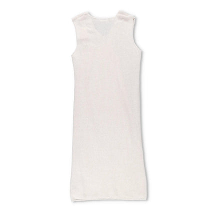 THE ROW Womens Folosa Dress Midi White Long Sleeveless Elegant Size XL RRP 1940 — View 6