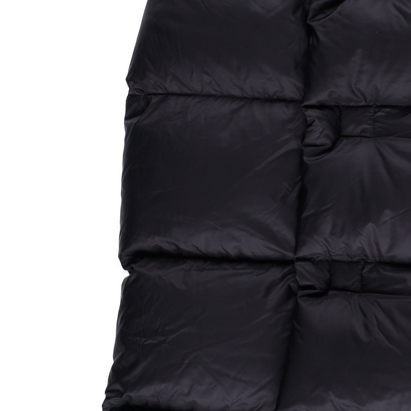 RICK OWENS Nylon Puffer Jacket Long Hooded Gilet Black Size EU 38 RRP1400 — View 5