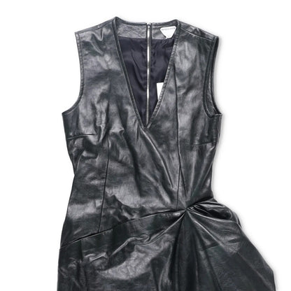 BOTTEGA VENETA Womens Dress Knee Length Sleeveless Side Drop Grey 40 RRP 5200 — View 3