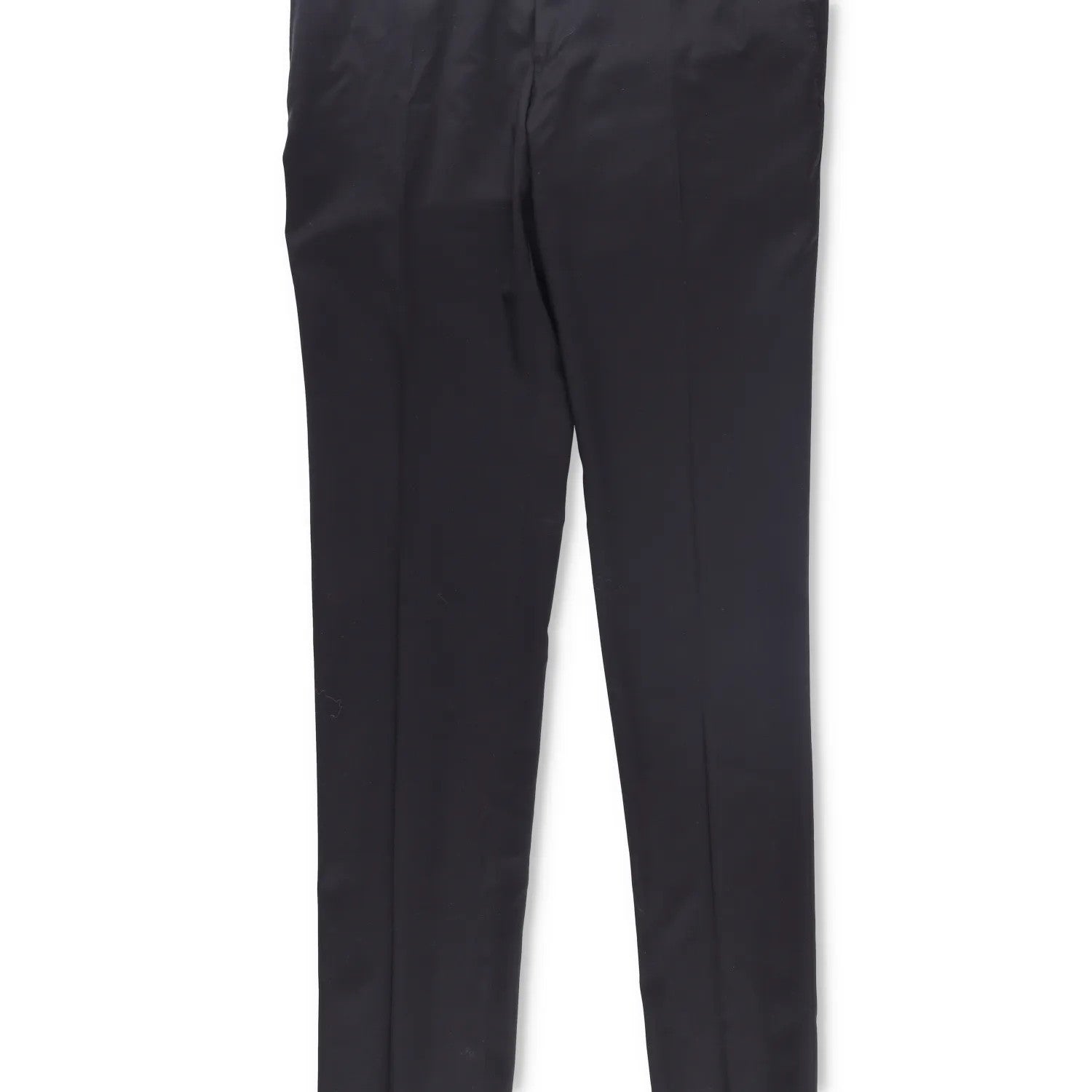 CANALI Mens Pleated Dress Trousers Wool Black Regular Fit Size 8 R RRP 300 — View 3