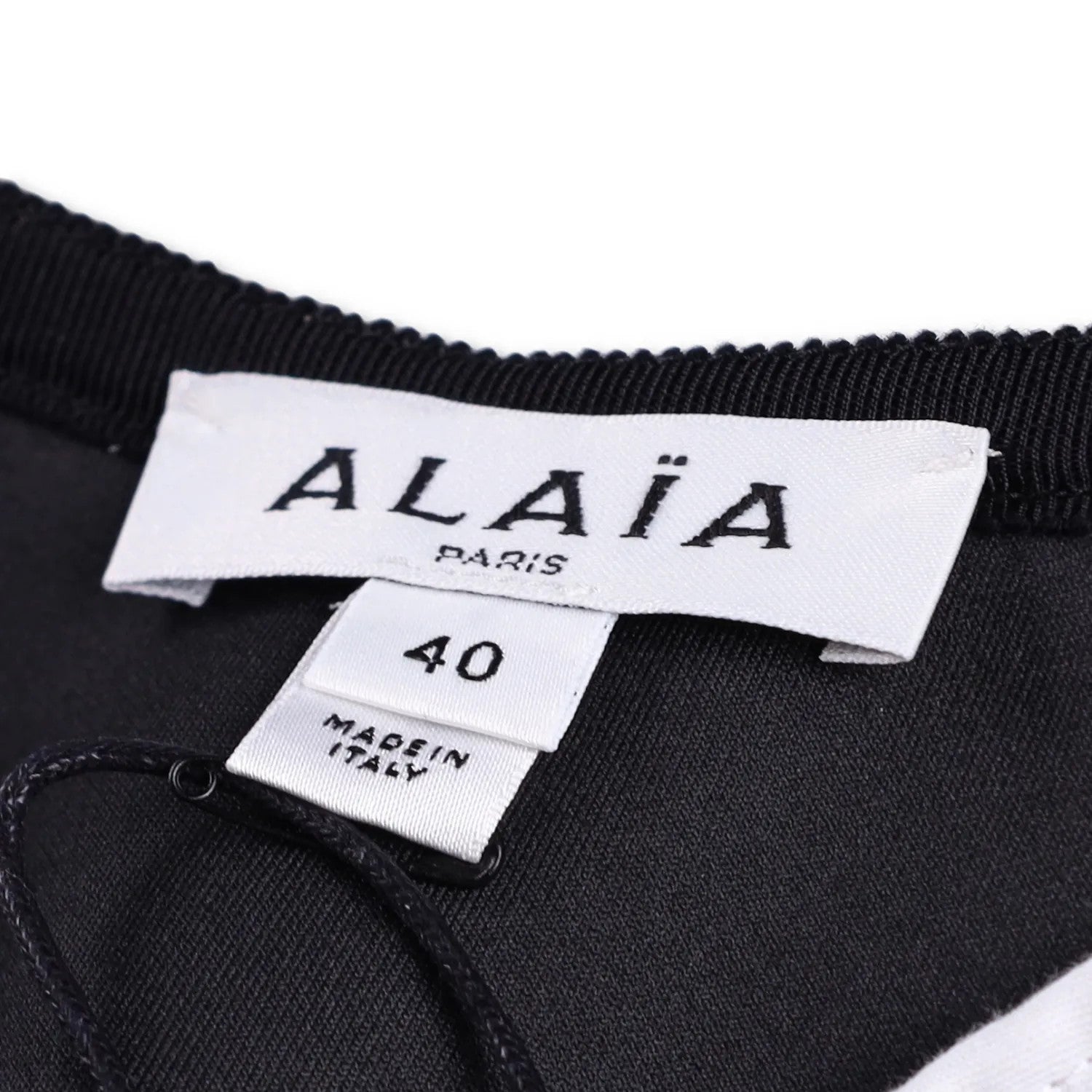 ALAIA Womens Pencil Skirt Midi Leather Neutrals Zip Closure 40 RRP 5790 — View 6
