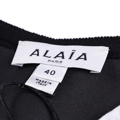 ALAIA Womens Pencil Skirt Midi Leather Neutrals Zip Closure 40 RRP 5790 — View 6