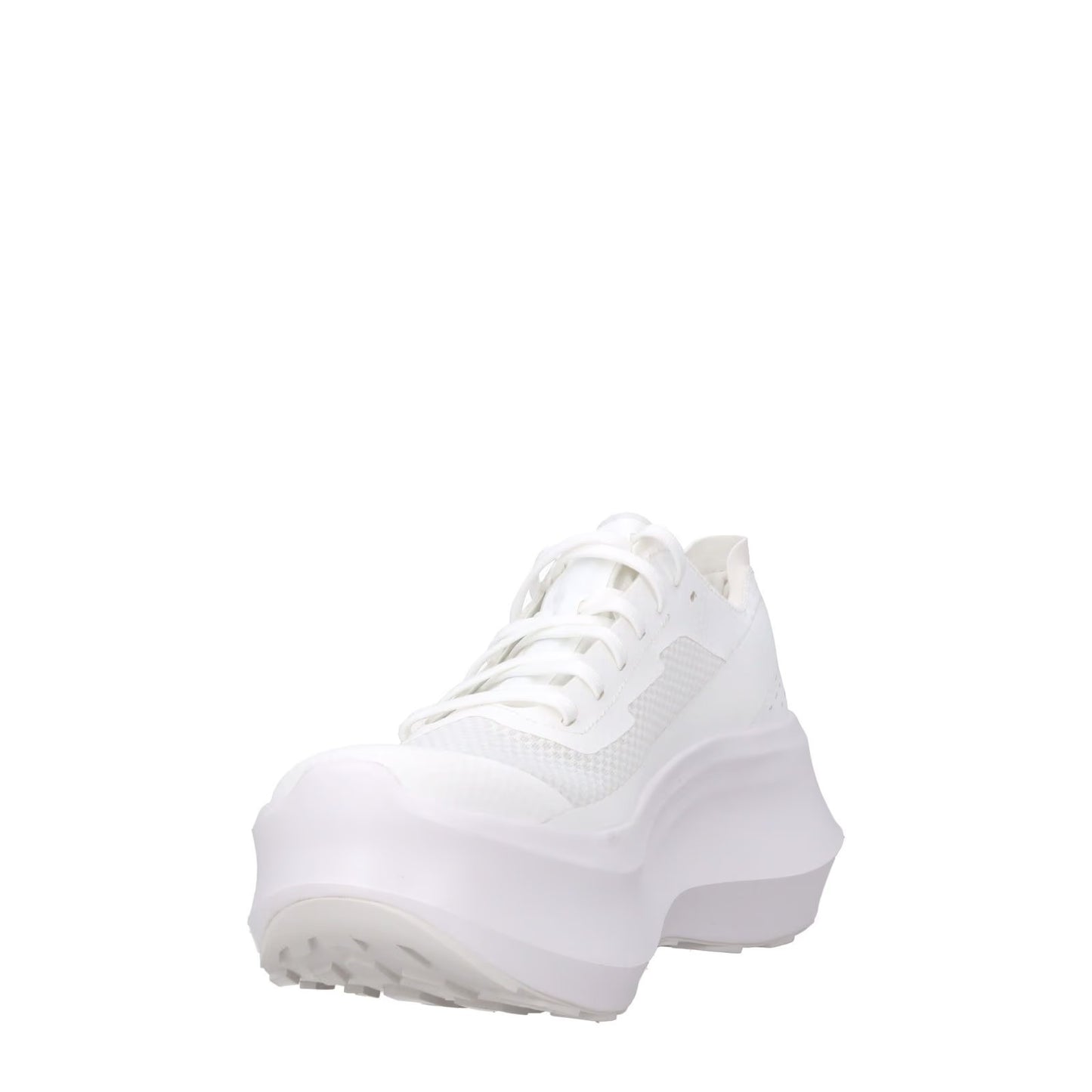 CDG HOMME PLUS X SALOMON Mens Phantasm Platform Sneaker White UK 7.5 RRP 295 — View 3