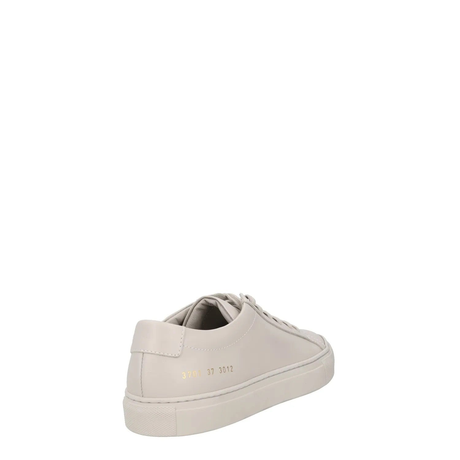 COMMON PROJECTS Womens Trainers Grey Leather Low Top Lace Up Rubber UK 4 RRP 395 — View 6