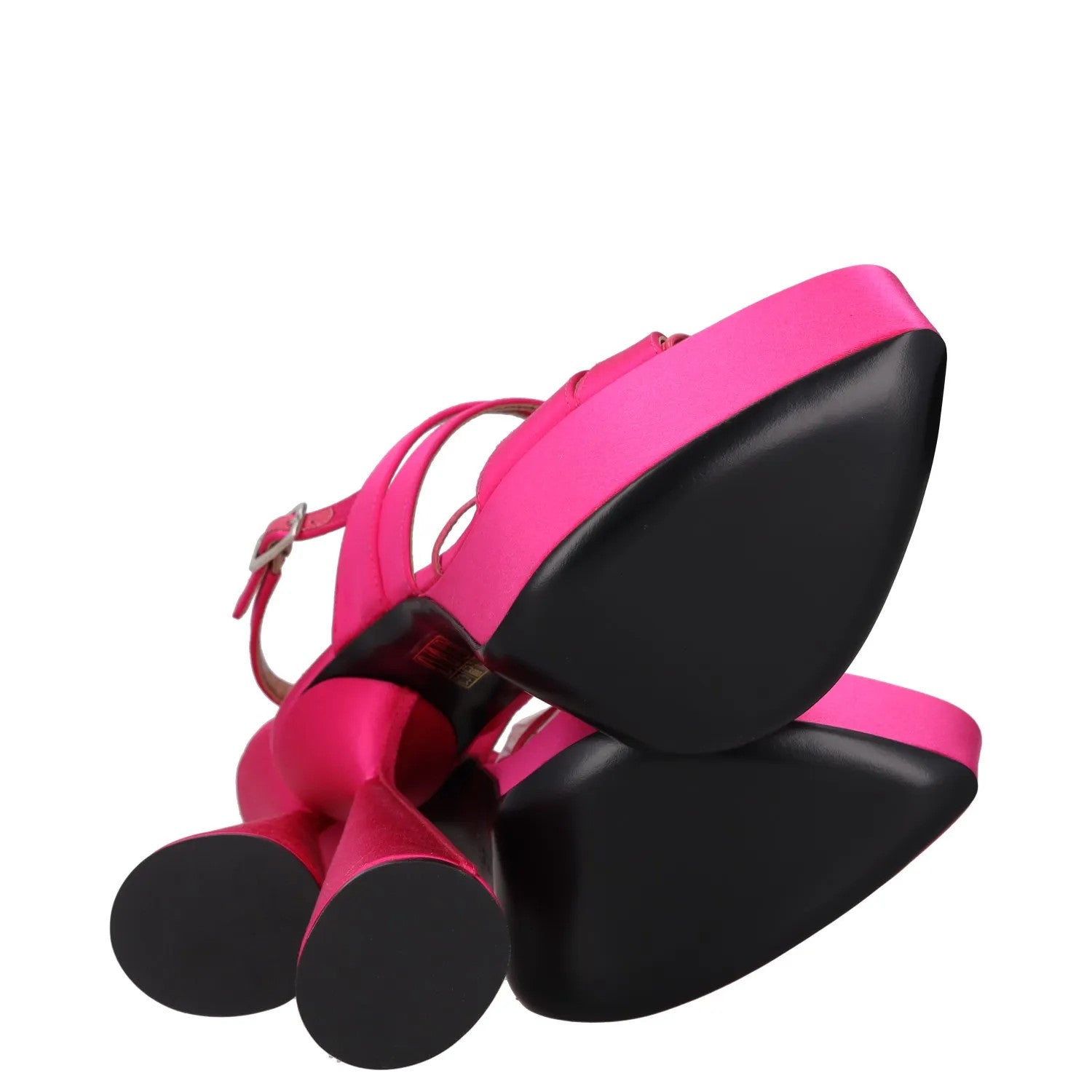 D'ACCORI Womens High Heels Pink Synthetic Strappy Open Toe UK 5 RRP 595 — View 8