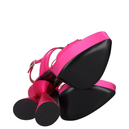 D'ACCORI Womens High Heels Pink Synthetic Strappy Open Toe UK 5 RRP 595 — View 8
