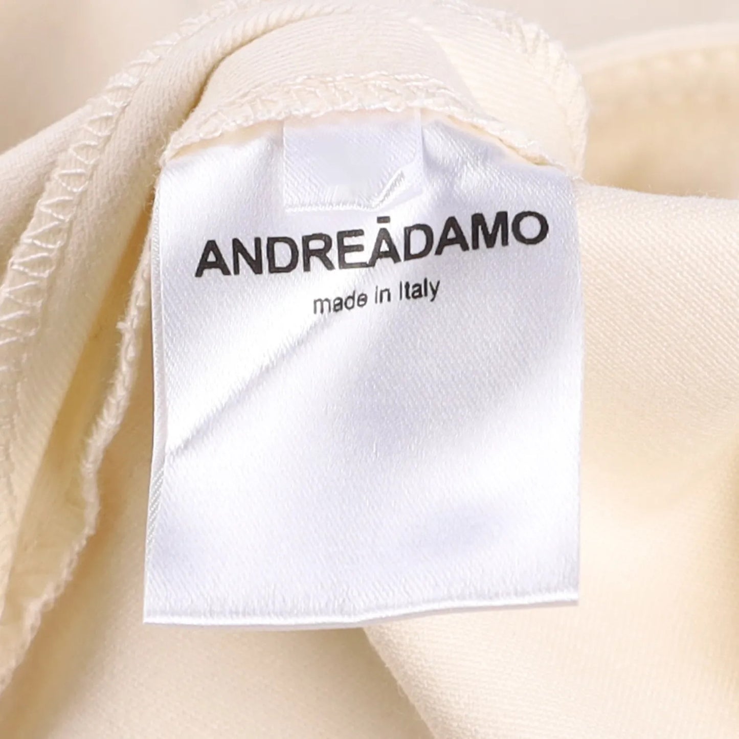 ANDREADAMO Womens Midi Skirt Double Belt White Tie Closure Size L RRP 480 — View 8