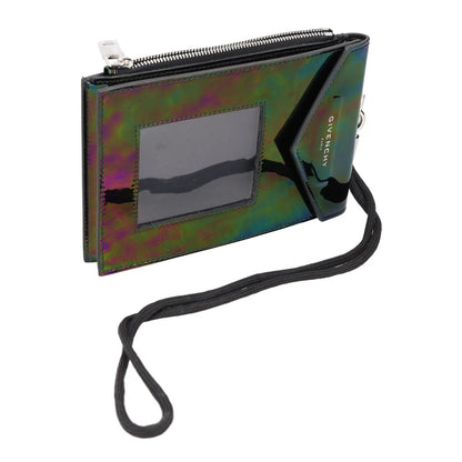 GIVENCHY Womens Purple Leather Wallet with Logo Accent One Size RRP 670 — View 4
