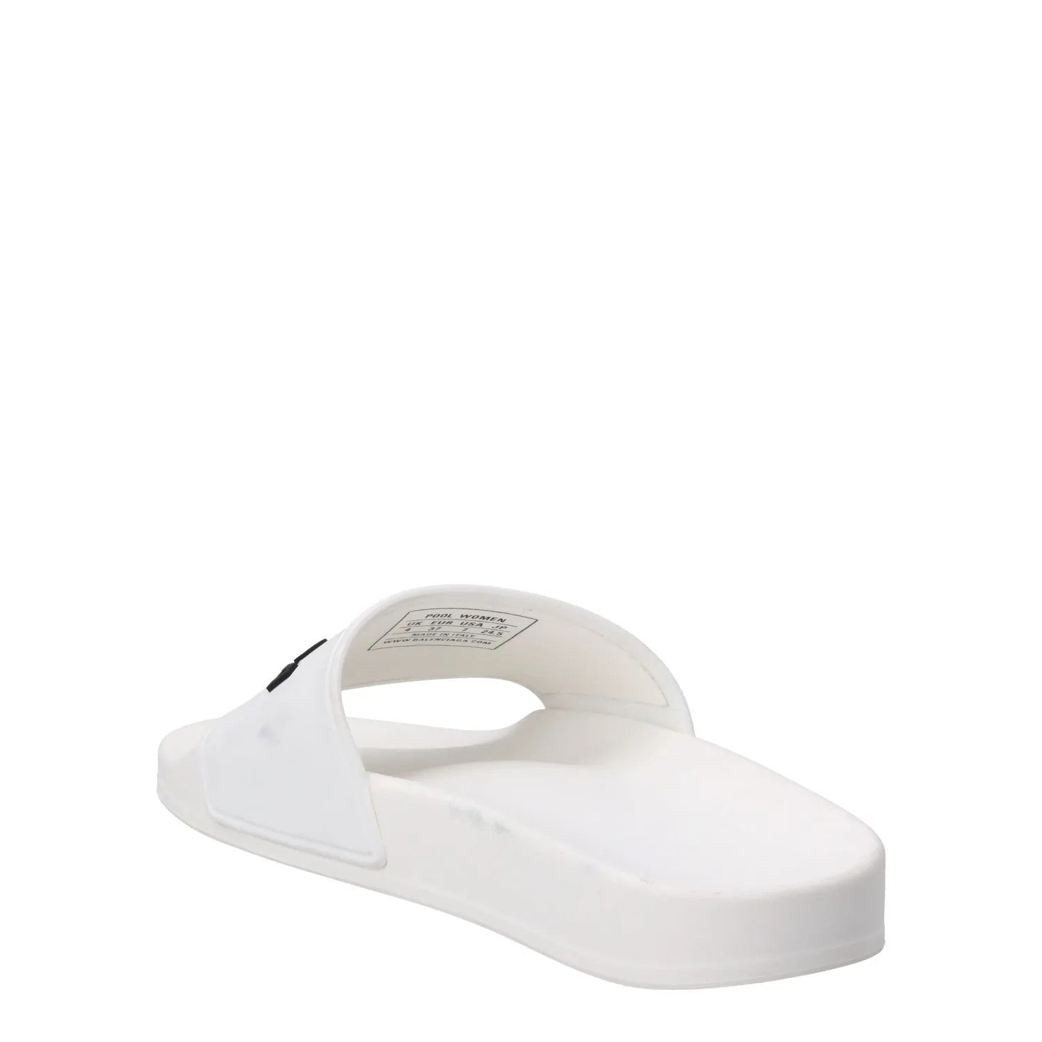 BALENCIAGA Women Piscini Pool Slide Rubber Flat Heel Sandal White UK 4 RRP 310 — View 5