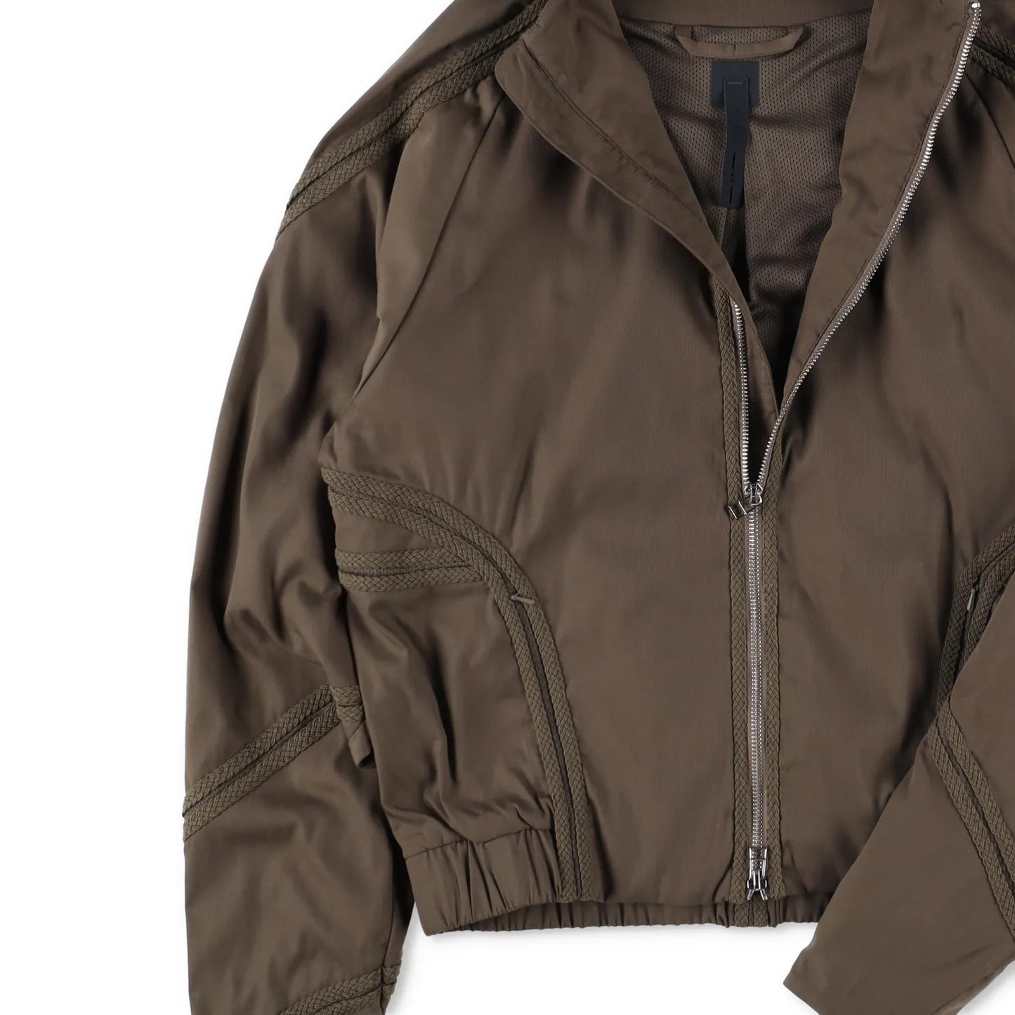 J.LAL Mens Karst Jacket Windbreaker Jacket Lightweight Polyester Green M RRP 565 — View 4