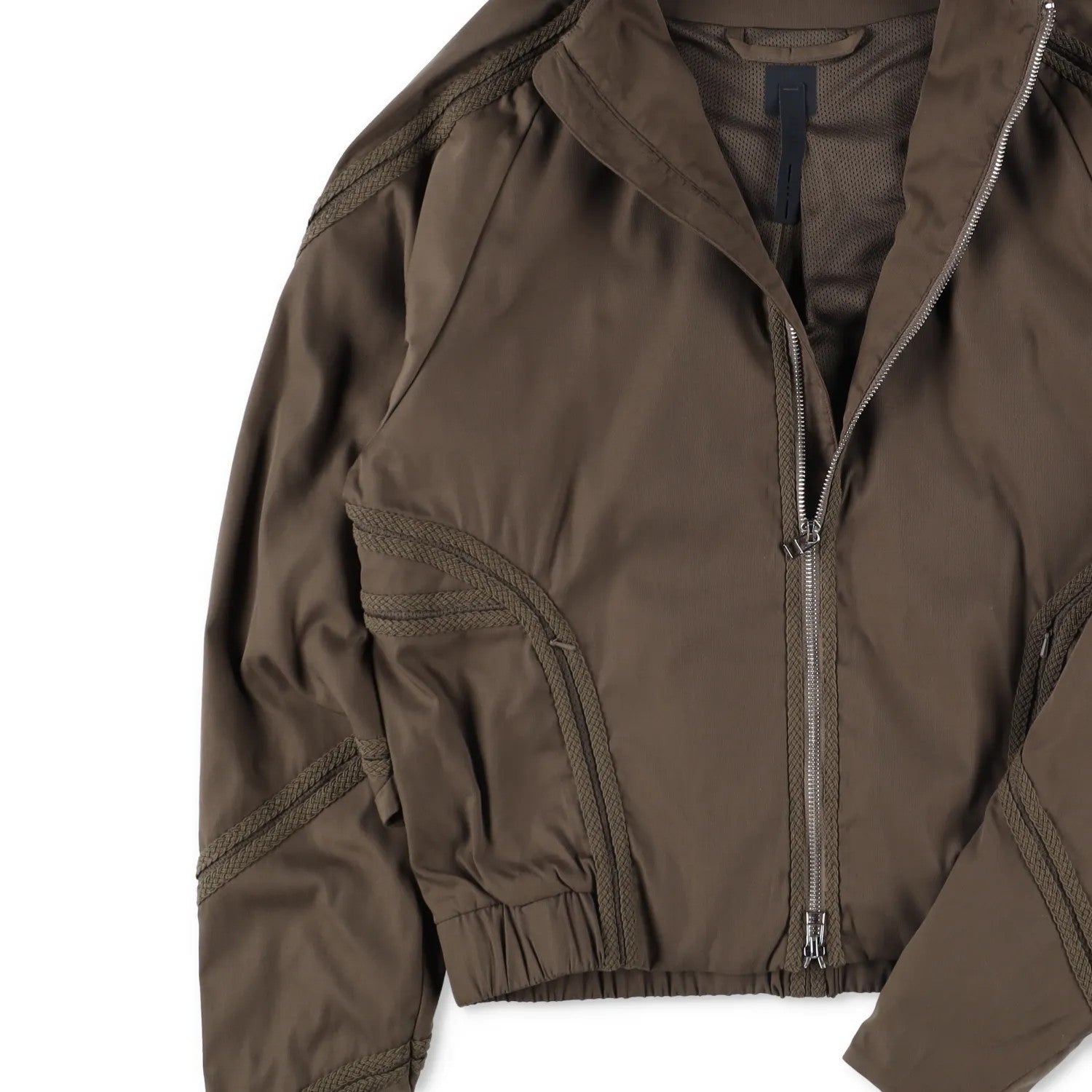 J.LAL Mens Karst Jacket Windbreaker Jacket Lightweight Polyester Green M RRP 565 — View 4