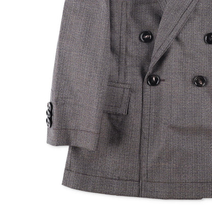BOTTEGA VENETA Womens Blazer Jacket Double Breasted Sriped Grey 40 RRP 2420 — View 3