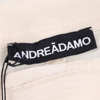 ANDREADAMO Womens Midi Skirt Double Belt White Tie Closure Size M RRP 480 — View 7