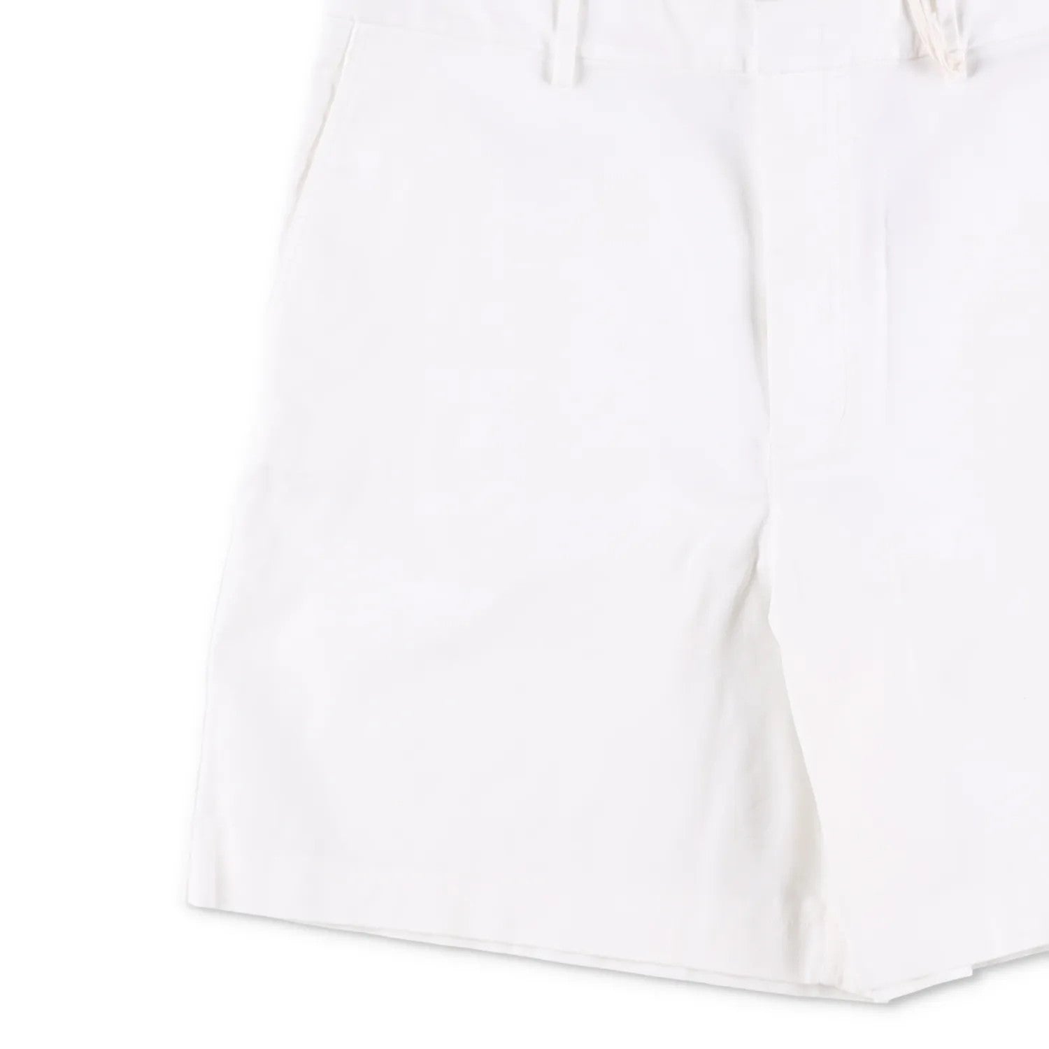 VALENTINO Men Bermuda Short Applicazioni V Metallo White Flat Front 52 RRP990 — View 3