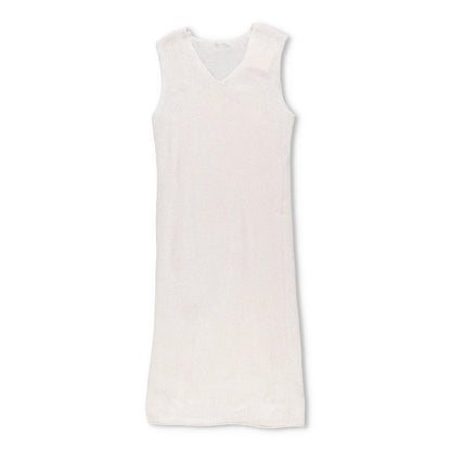 THE ROW Womens Folosa Dress Midi White Long Sleeveless Elegant Size XL RRP 1940 — View 2