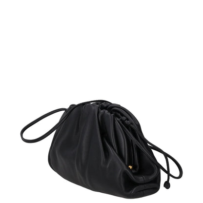 BOTTEGA VENETA Womens Mini Blois Pouch Bag Black Smooth Size S RRP 1710 — View 5