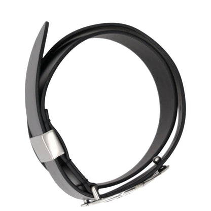 Isabel Marant Womens Black Leather Belt Stylish Silver Buckle Size 75 RRP 320 — View 7