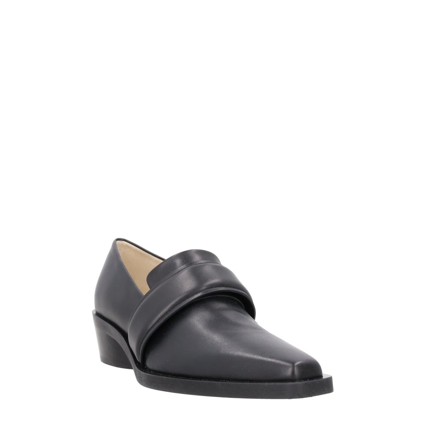 PROENZA SCHOULER Womens Bronco Loafers Black Leather Slip On EU 36 RRP 652.4 — View 2