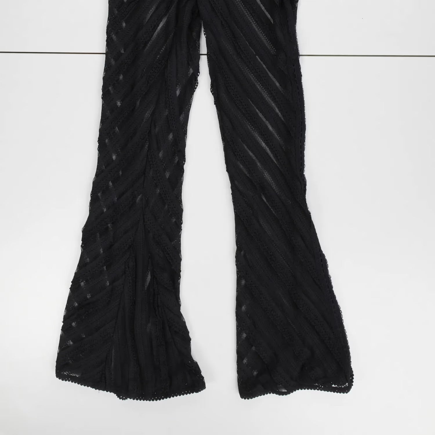 CHARO RUIZ IBIZA Womens Jumpsuit Off Shoulder Long Sleeve Black Size M RRP 425 — View 6