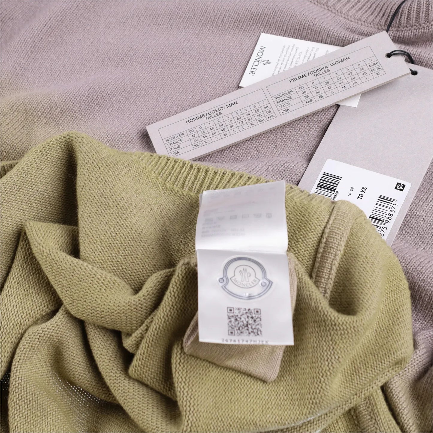MONCLER X RICK OWENS Womens Subhuman Long Knit Jumper Pullover Multi XS RRP 1515 — View 9