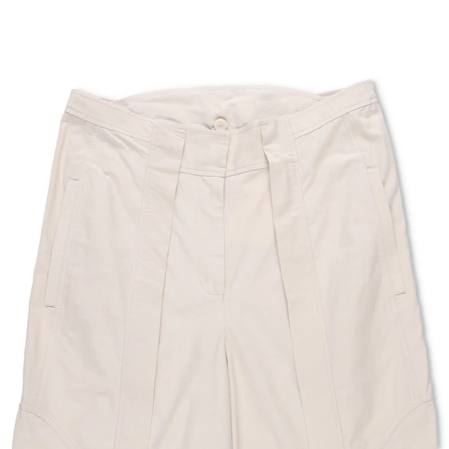 CHRISTOPHER ESBER Womens Cocosolo Trousers Putty Slim Leg Beige Size 6 RRP 540 — View 2