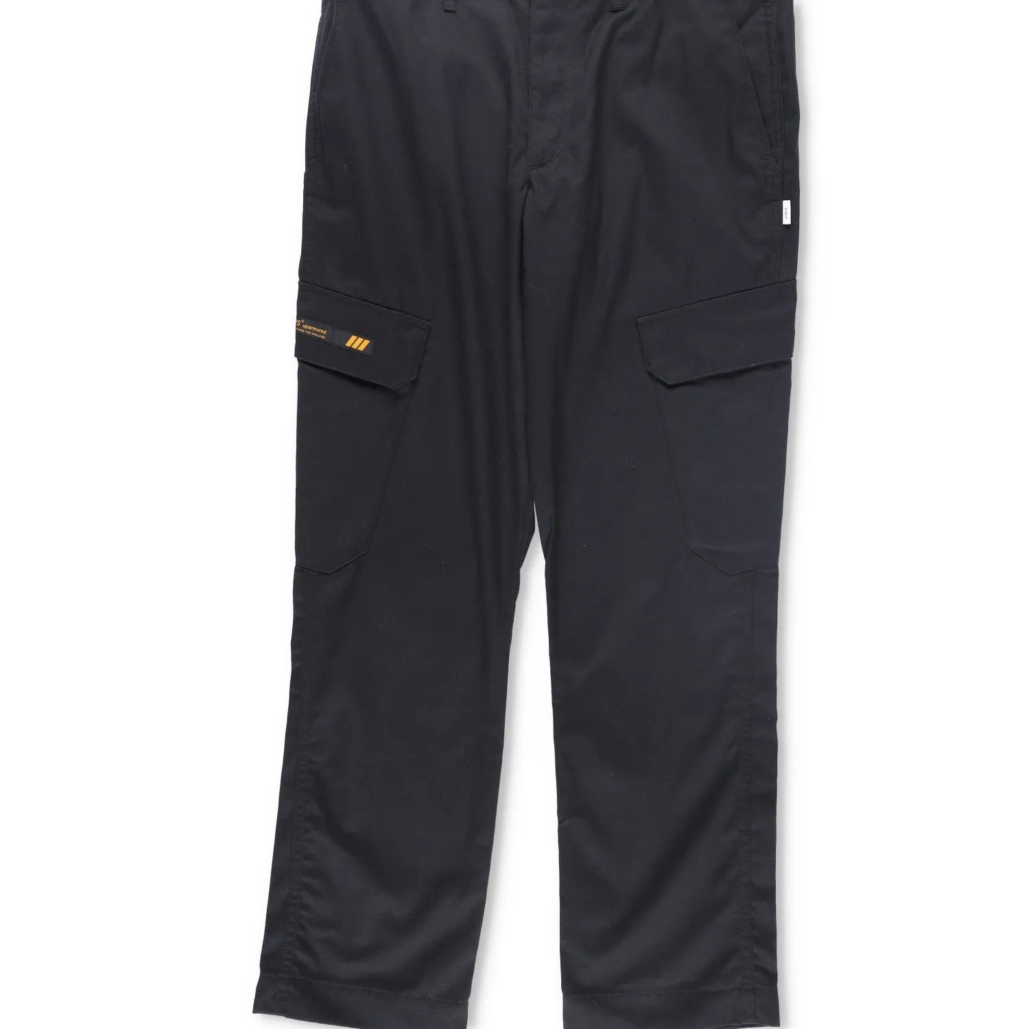 WTAPS Mens Black Cotton Cargo Trousers Regular Fit Button Closure Size 3 RRP 300 — View 3