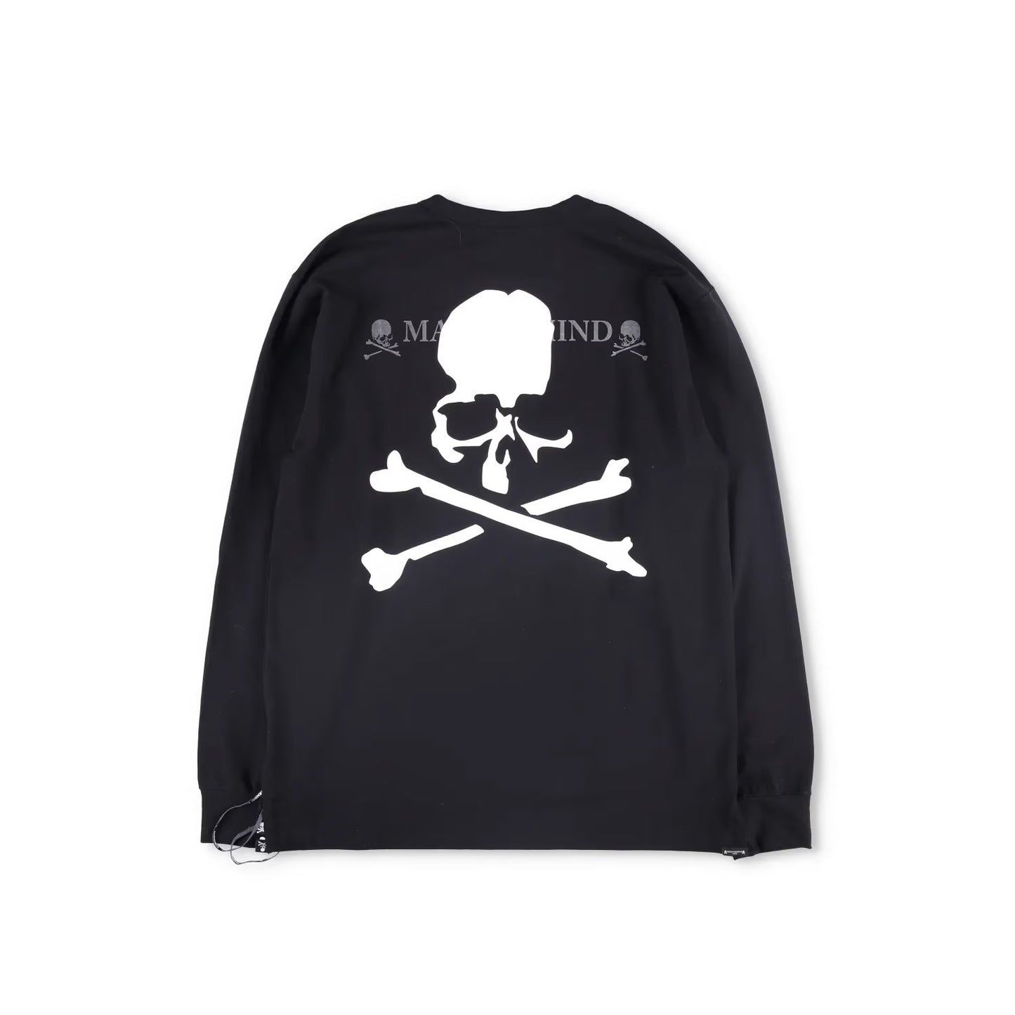 MASTERMIND Mens Jumper Cotton Black Large Print Logo Crew Neck Size L RRP 750 — View 7