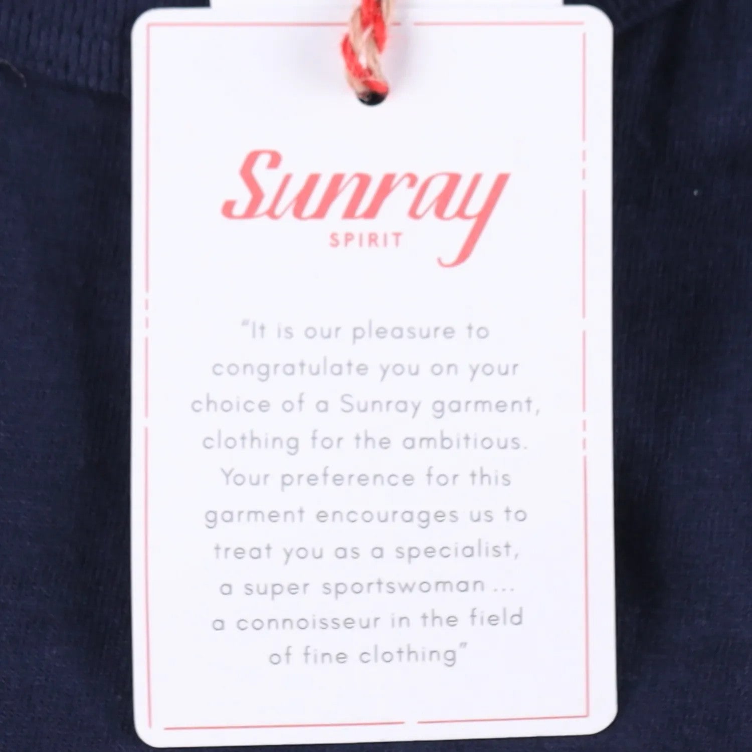Sunray Mens T-Shirt Navy Blue Crew Neck Short Sleeve Cotton Size 3 RRP 65 — View 6