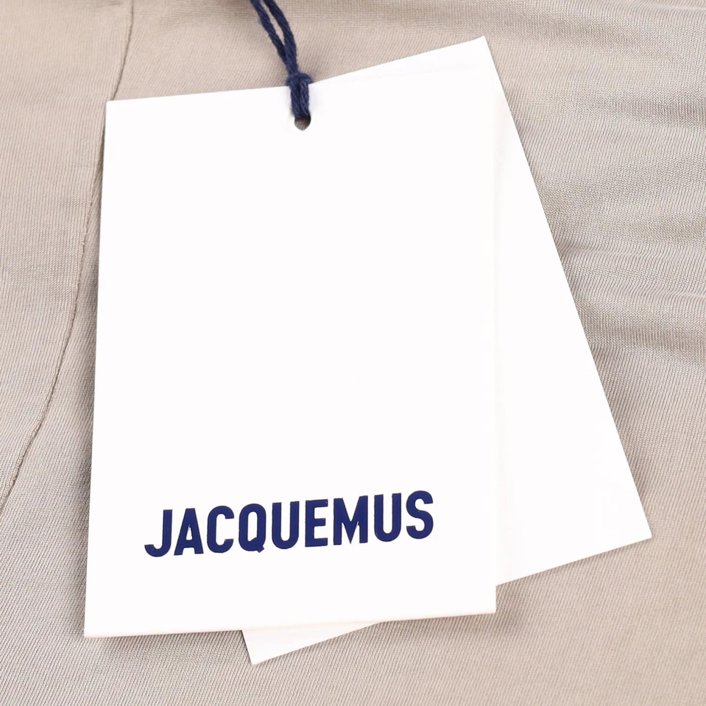 JACQUEMUS Womens Jupe Pareo Croissant Midi Skirt Slit A-Line Beige XXL RRP 520 — View 7