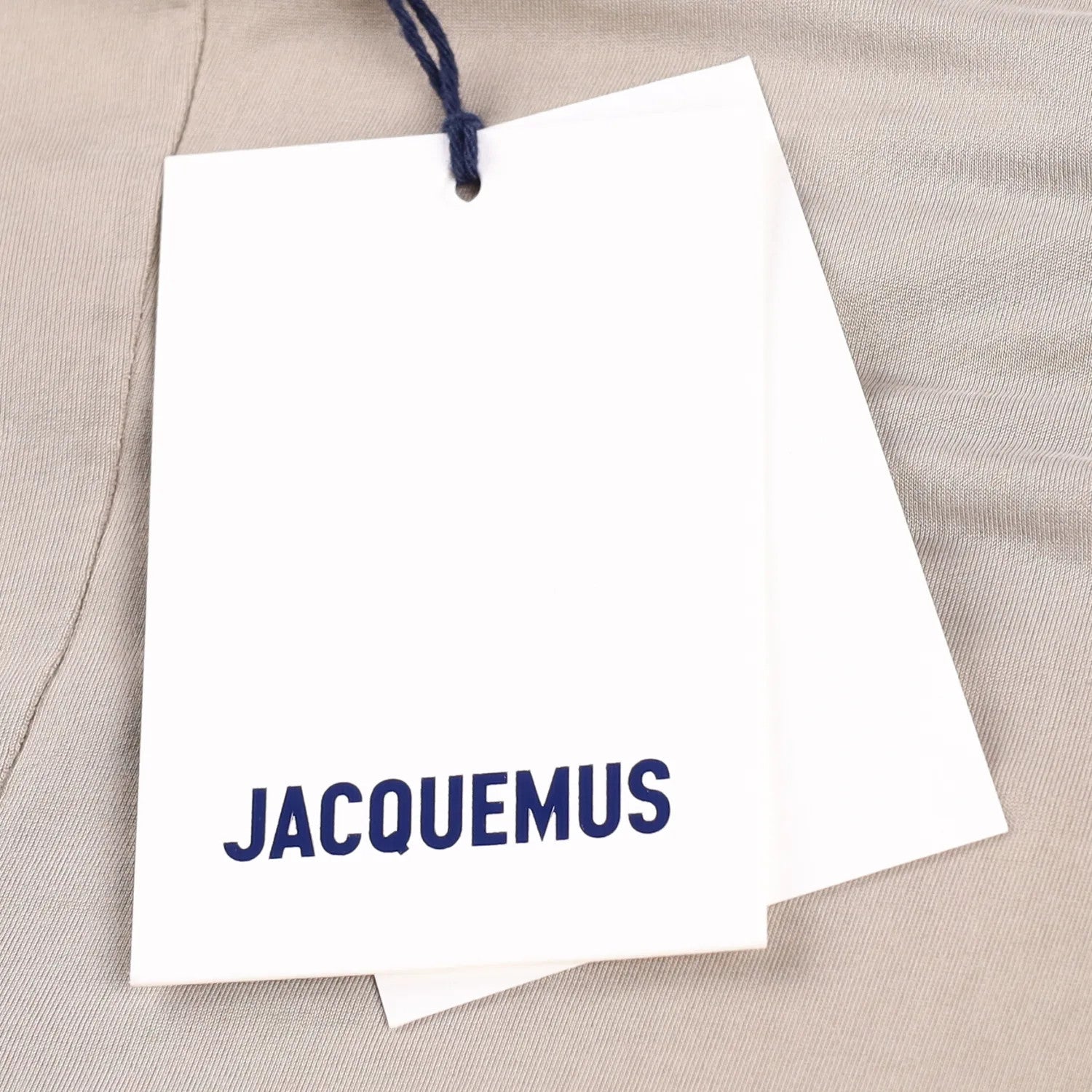 JACQUEMUS Womens Jupe Pareo Croissant Midi Skirt Slit A-Line Beige XXL RRP 520 — View 7