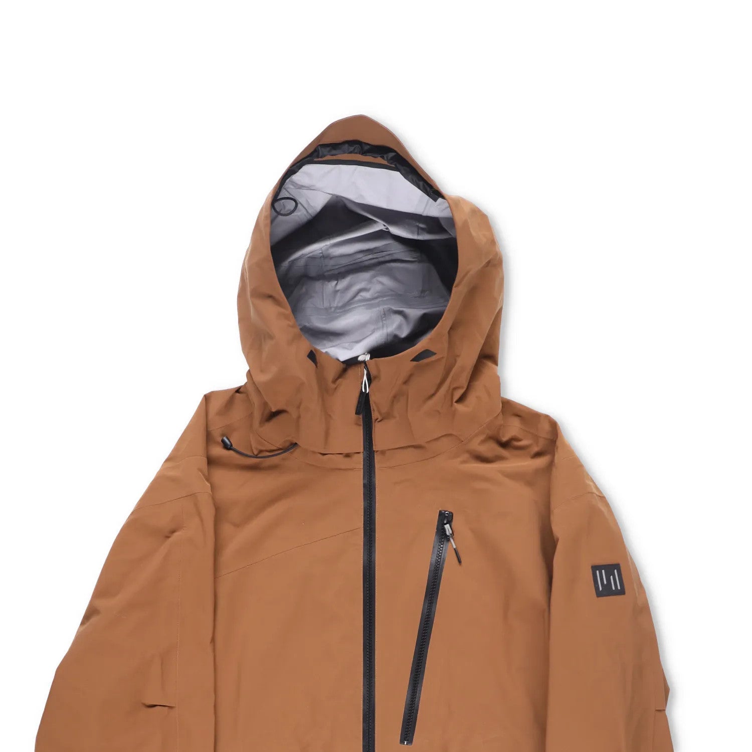 HOLDEN Mens Nia Parka Brown Softshell Zip Stand Up Collar Size M RRP 800 — View 2