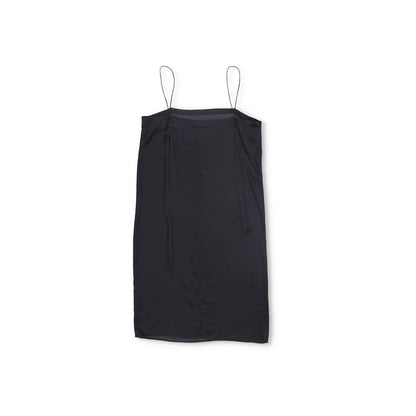 ISABEL MARANT Womens Dress Silk Black Midi Sleeveless Square Neck Size 42 RRP325 — View 6