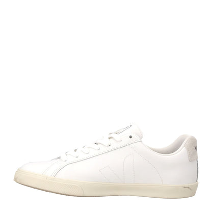 VEJA Esplar Sneakers Low Top Lace Up Leather Stitch Logo White UK 5 RRP 120 — View 4