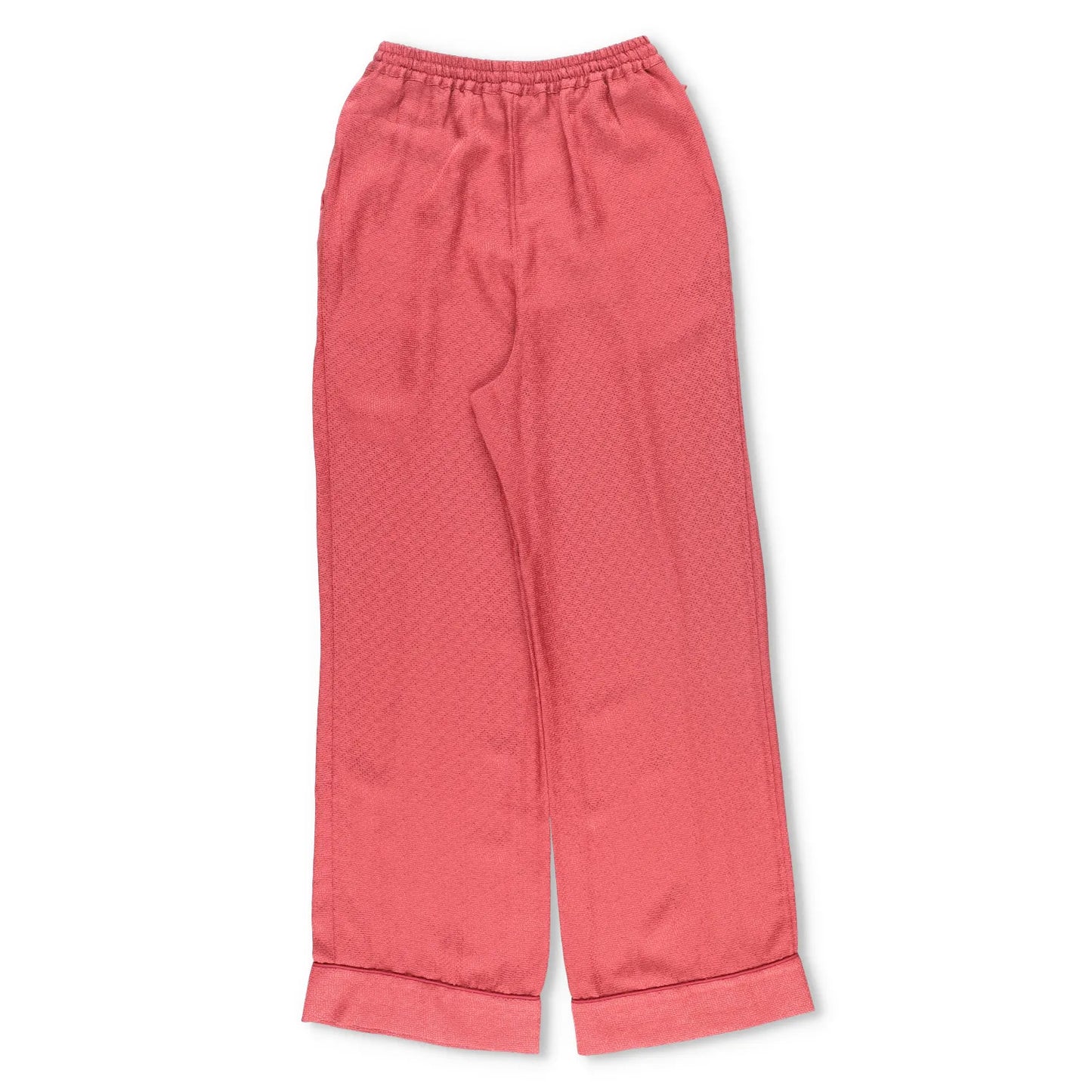 SLEEPER Women Sleeper Pastelle Oversized Jacquard Pyjama Pants Red XXS/XS RRP215 — View 8