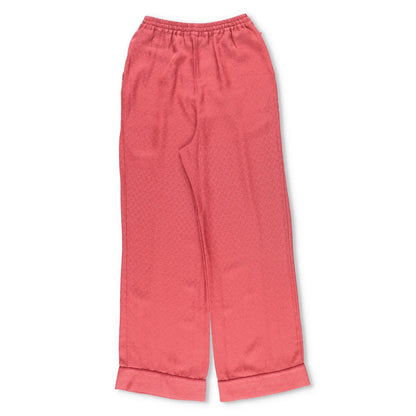 SLEEPER Women Sleeper Pastelle Oversized Jacquard Pyjama Pants Red XXS/XS RRP215 — View 8
